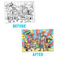 PEPPLAY RECOLOURABLES COLOUR & WIPE PLACEMATS - SUPER POWER