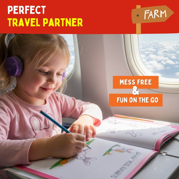 PEPPLAY STEP BY STEP DRAWING BOOK - CUTE FARM ANIMAL