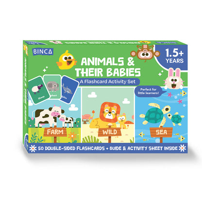 FLASH CARDS ANIMALS & THEIR BABIES