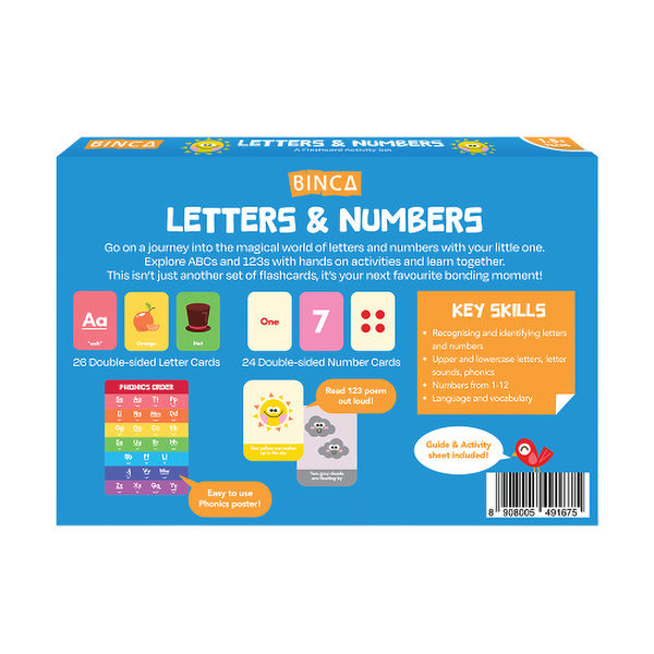 FLASH CARDS LETTERS & NUMBERS