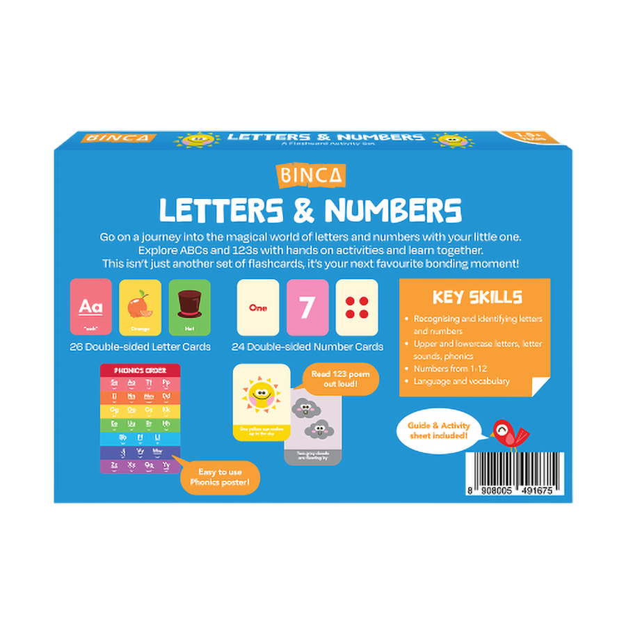 FLASH CARDS LETTERS & NUMBERS