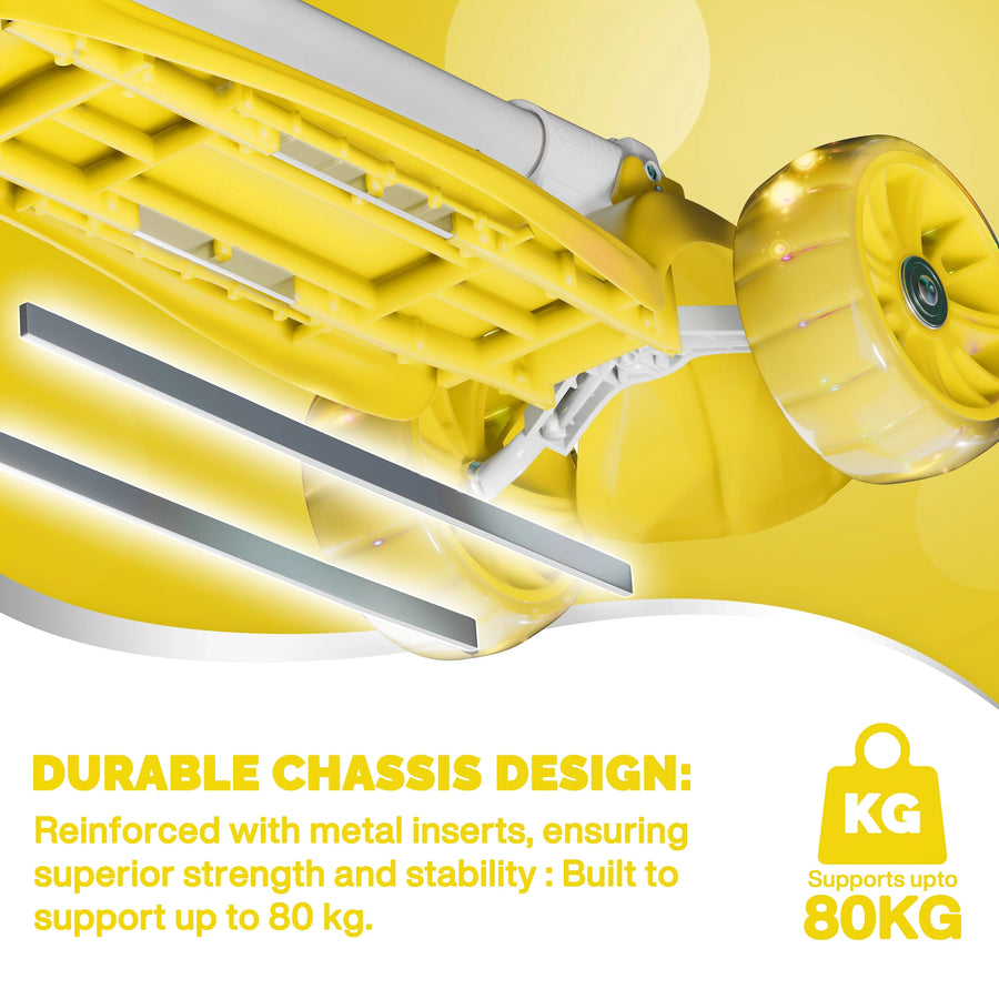 Tygatec Zoomer 3 wheel ( Color Yellow )