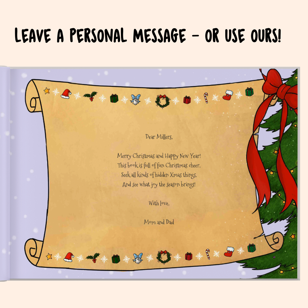 My Family's 12 Days of Christmas Seek & Find