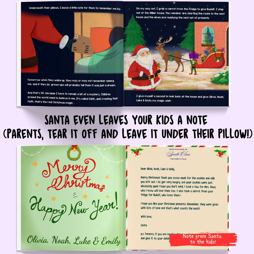 Santa's Visit to our House
