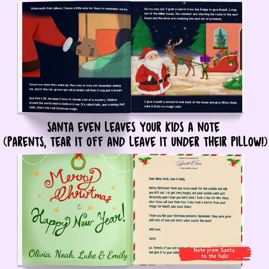 Santa's Visit to our House