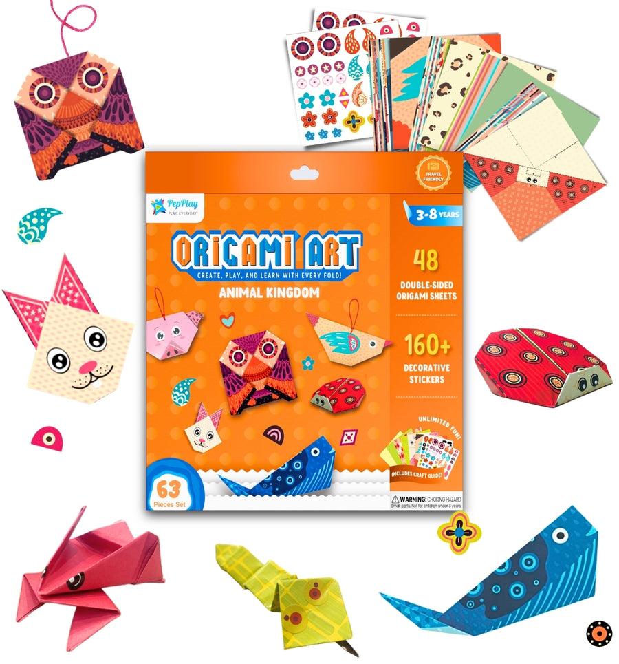 PEPPLAY ORIGAMI ART - ANIMAL KINGDOM