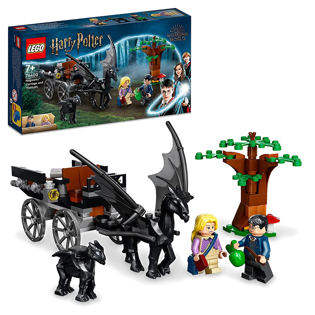LEGO Harry Potter Hogwarts Carriage and Thestrals 76400 Building Kit
