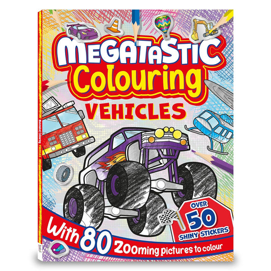 Megatastic Colouring Book: Vehicles