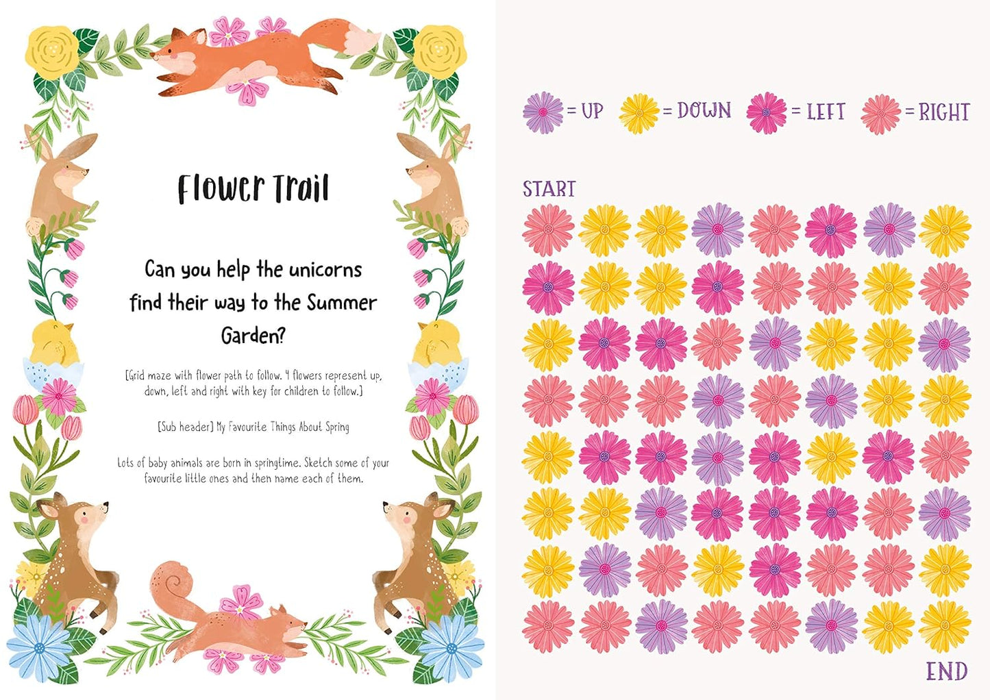 My Unicorn Garden Activity Book