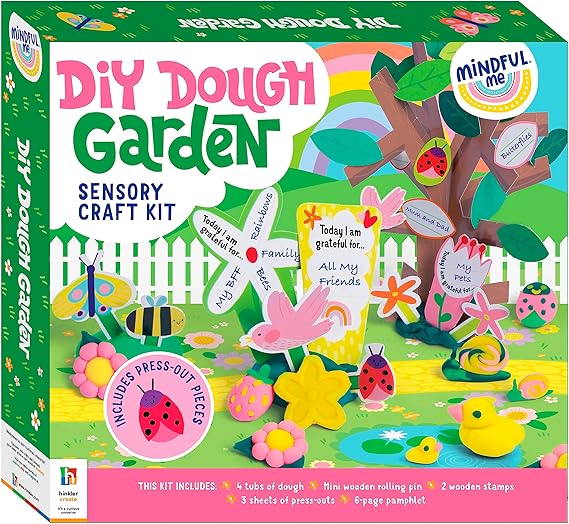 Hinkler Mindful Me DIY Dough Garden Sensory Craft Kit