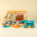 Little Camper | Playbox Little Camper Wooden Camping Toy, Little Camping Toys Set, Camping Play Set for Toddlers, Kids Camping Set,Kids Camping Toddler Toys Set.