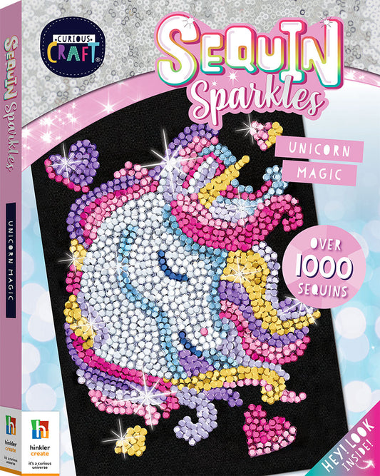 Curious Craft Sequin Sparkles Unicorn Magic