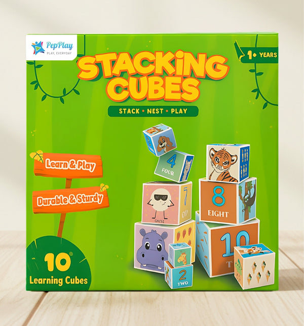 PEPPLAY STACKING & NESTING CUBE