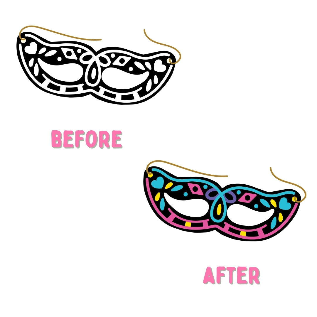 PEPPLAY COLOUR IN VELVET - UNICORN & FAIRIES