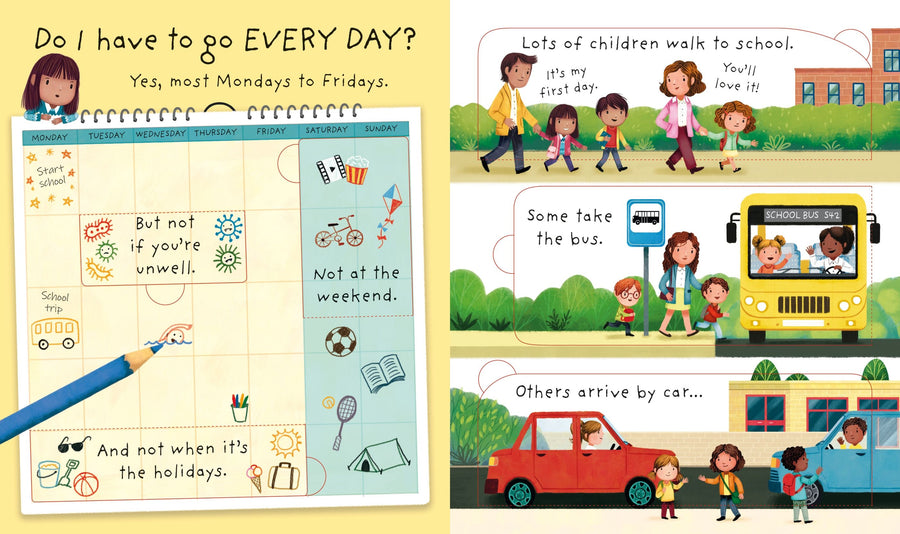 Lift the Flap Very First Questions and Answers : Why do I have to go to school?