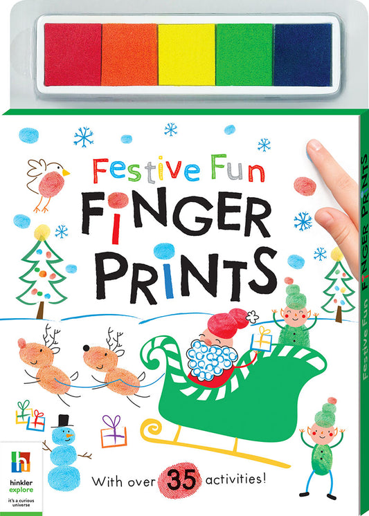 Festive Finger Prints | Sleigh