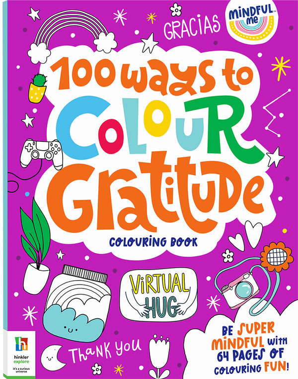 Mindful Me 100 Ways to Colour Gratitude