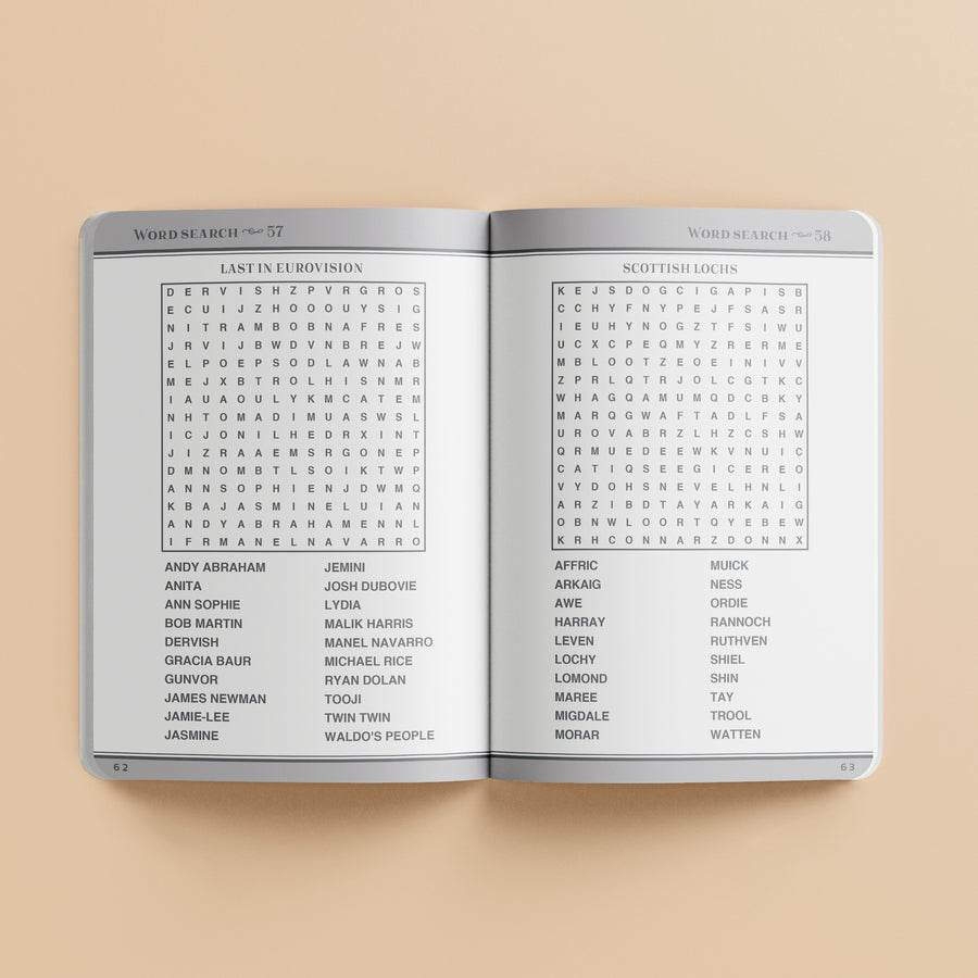 Classic Puzzles Word Search