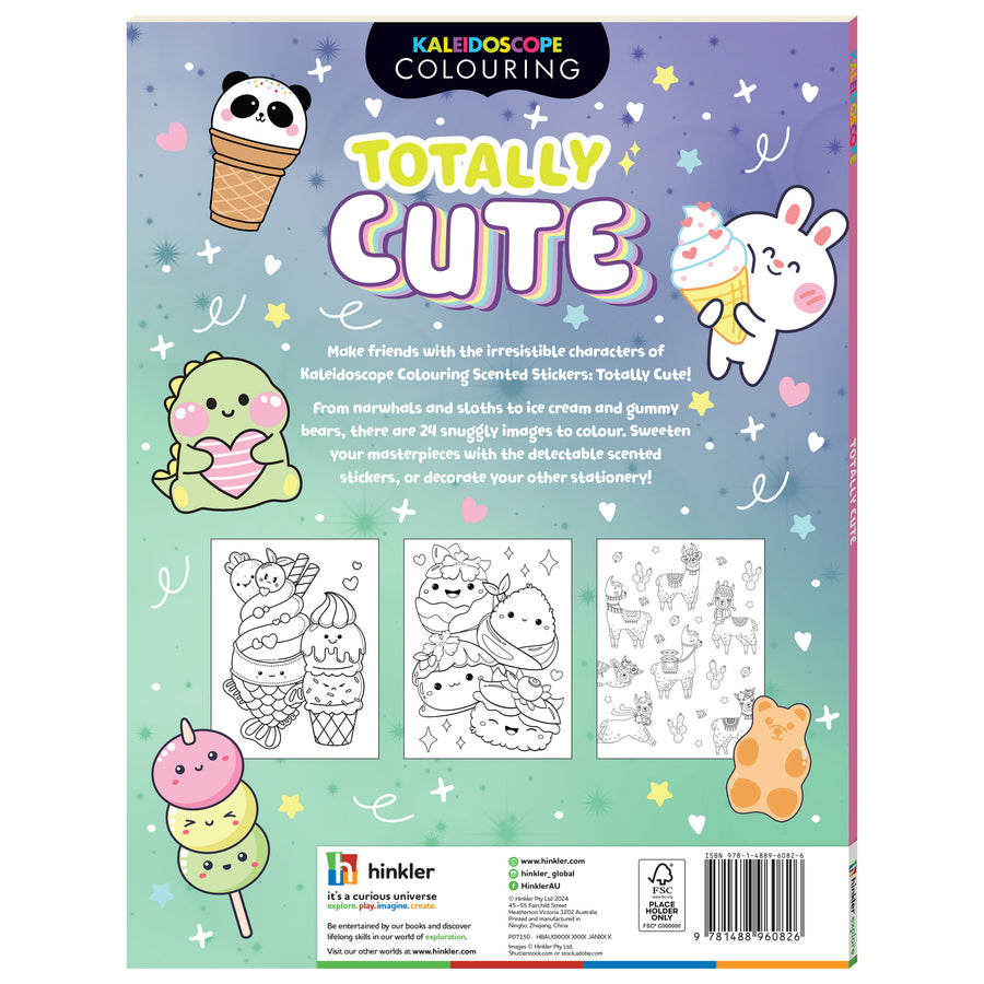 Kaleidoscope Colouring Totally Cute