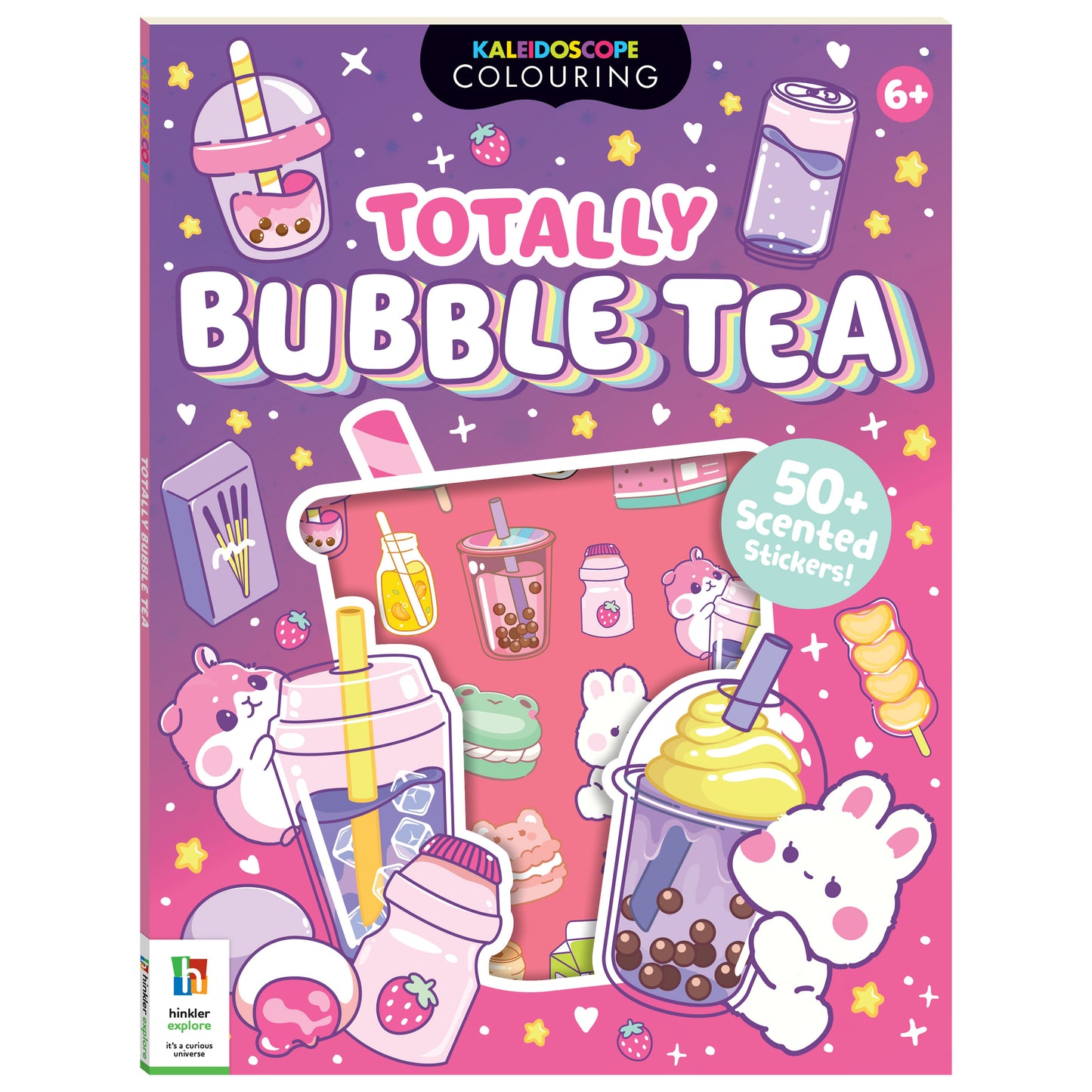 Kaleidoscope Colouring Totally Bubble Tea