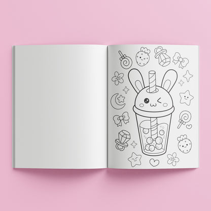 Kaleidoscope Colouring Totally Bubble Tea