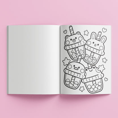 Kaleidoscope Colouring Totally Bubble Tea