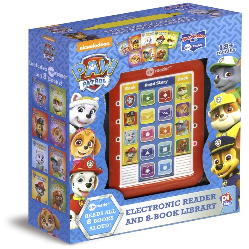 Paw Patrol Electronic Reader and 8-Book Library