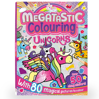 Megatastic Colouring Book: Unicorns