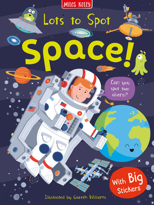 Lots to Spot: Space! Sticker Book