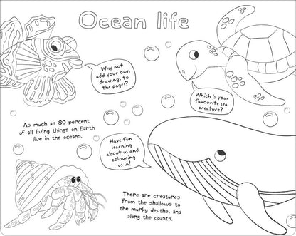 Ultimate Colour-in Under the Sea