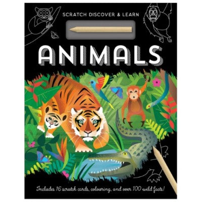 Animals - Scratch, Discover & Learn | 7 Years+
