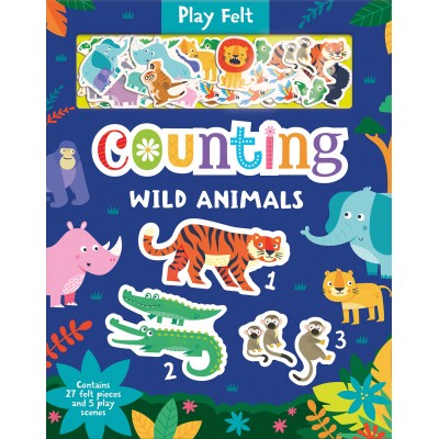 Play Felt: Counting Wild Animals