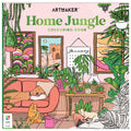 Art Maker Home Jungle Colouring Book