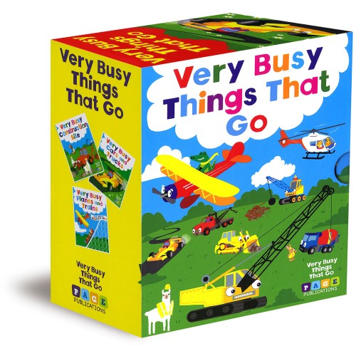 Very Busy Things That Go (Pack of 3 Titles) | 3+ Years