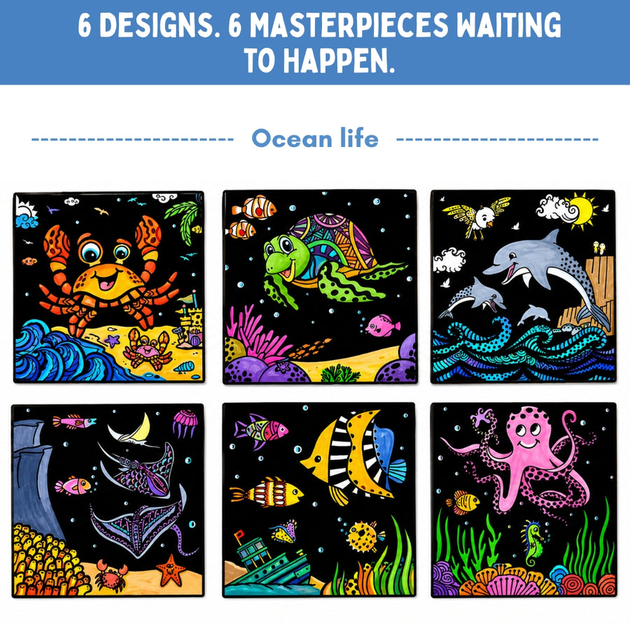 PEPPLAY COLOUR IN VELVET - OCEAN LIFE