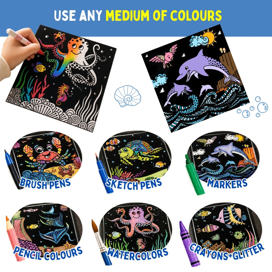 PEPPLAY COLOUR IN VELVET - OCEAN LIFE