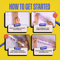 Painting Starter Pack: DIY Mini Painting Kit, DIY Light Bottle Painting Kit &DIY Tote Bag Painting Kit