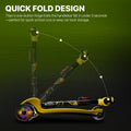 Tygatec Titan Premium 3-Wheel Scooter ( Color Yellow )