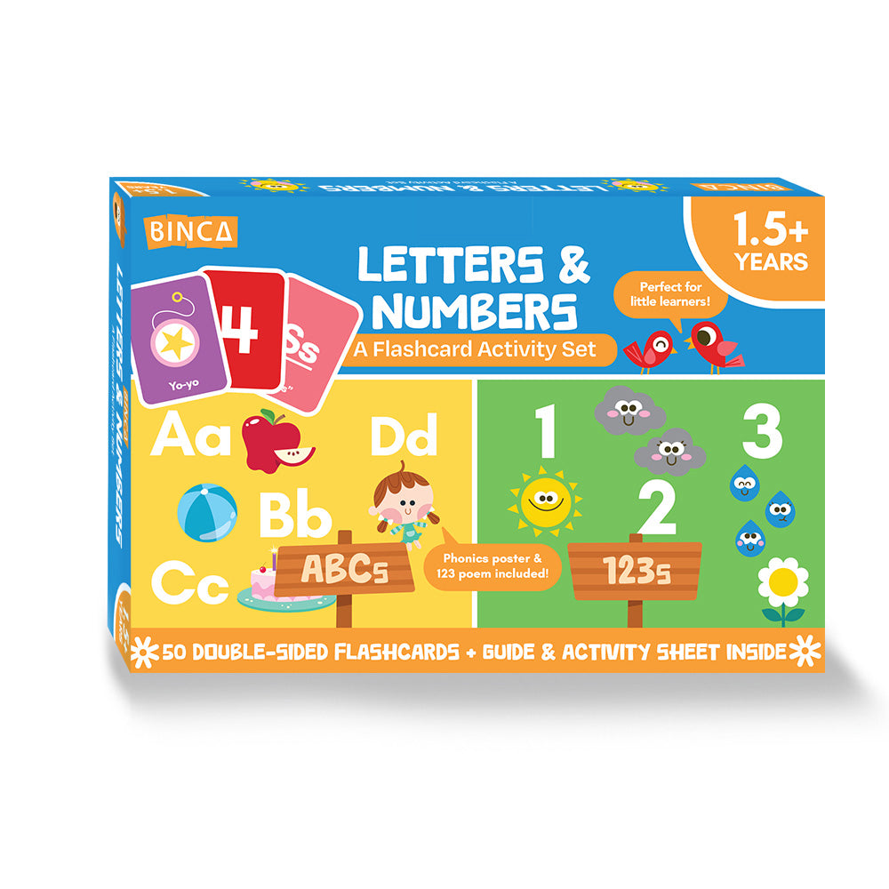 FLASH CARDS LETTERS & NUMBERS – Bombay Kids Company