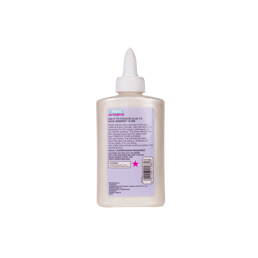 Stikeeze Activator | Metallic | Just Add Glue for Slime Making | 147ML