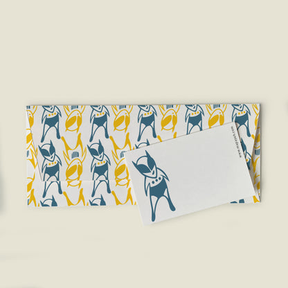 GIFT - Gift Envelopes - Alien Blue & Yellow