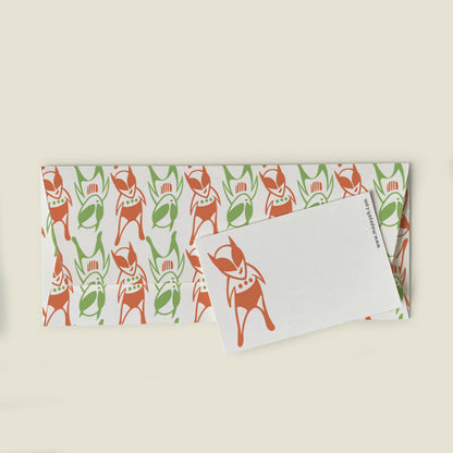 GIFT - Gift Envelopes - Alien Red & Green