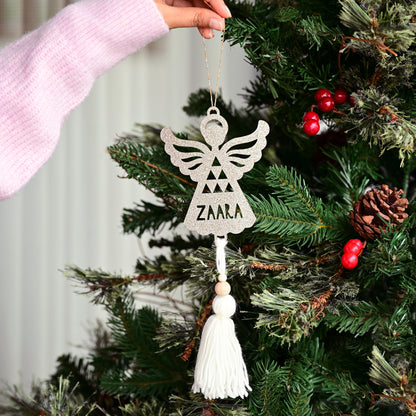 Personalised Tree Ornament | Tassel Angel