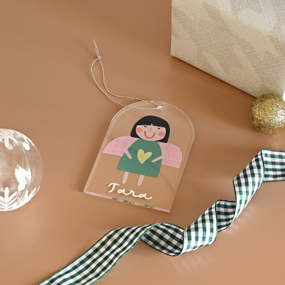Personalised Ornament | Printed Angel