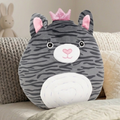 Mirada Cat Face Toy - Grey -30 cm