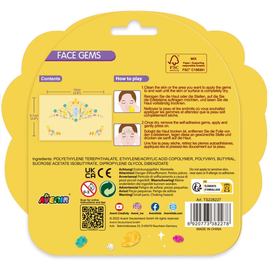 Avenir Face Gems-Arts & Crafts-Avenir-Toycra