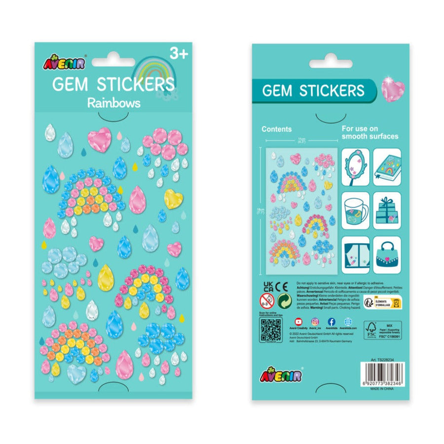 Avenir Gem Stickers-Arts & Crafts-Avenir-Toycra