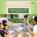 PEPPLAY VELVET COLOURING POSTERS - COLOURFUL HEALTH