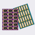 Sticker Sheet - Set of 2 - A4 Size