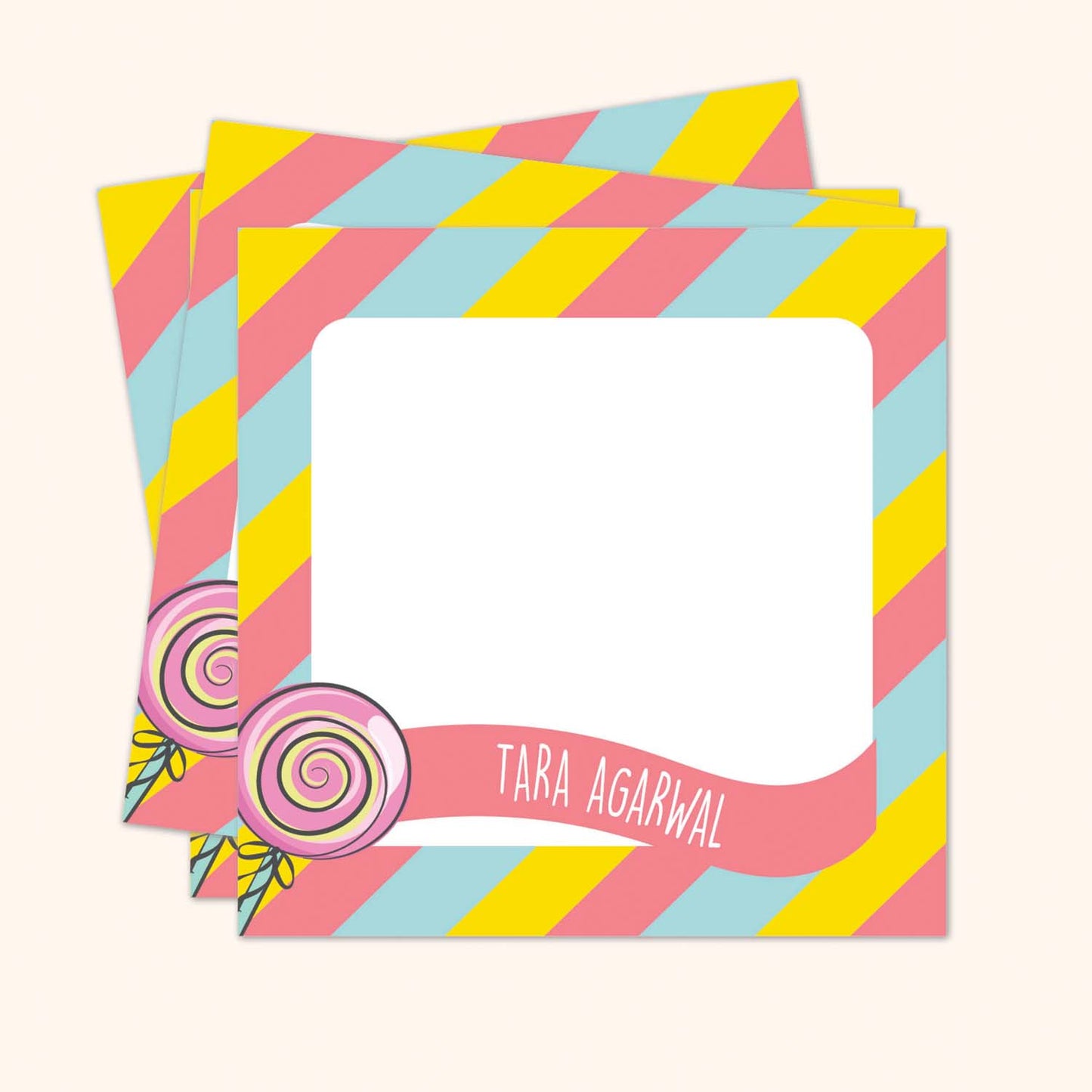 Square Gift Tags - Set of 24 | Personalised